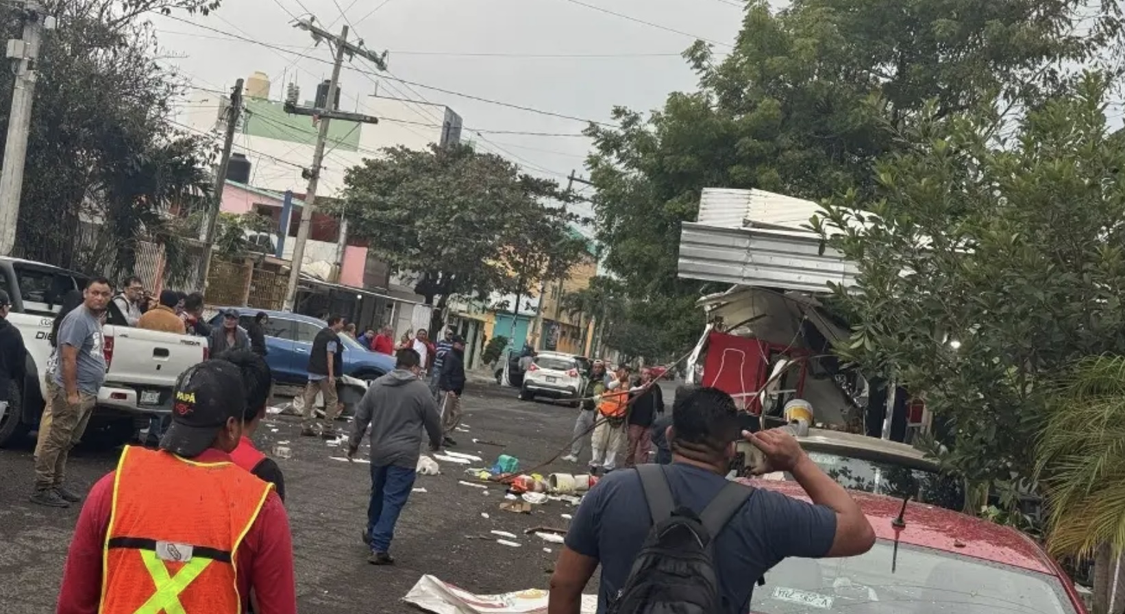 Explosión por acumulación de gas en la Formando Hogar