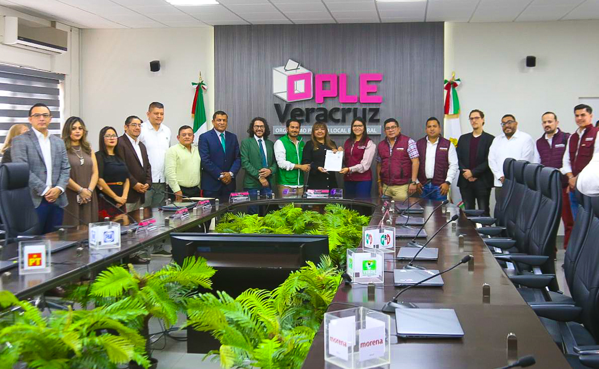 El domingo vence el plazo para el registro de coaliciones de cara a la elección municipal en Veracruz