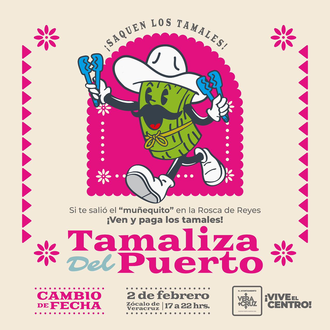 Cambia de fecha el Festival del Tamal en el Puerto de Veracruz