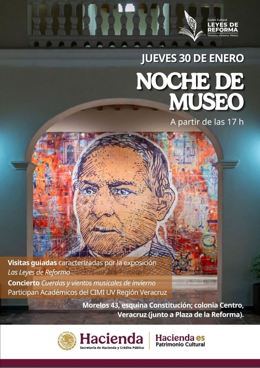 Noche de Museos y Viernes de Peques en el Centro Cultural Leyes de Reforma
