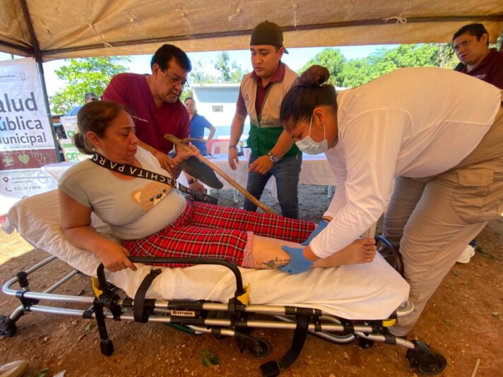 Refuerzan en Coatzacoalcos apoyo a migrantes con la Jornada de Salud Integral