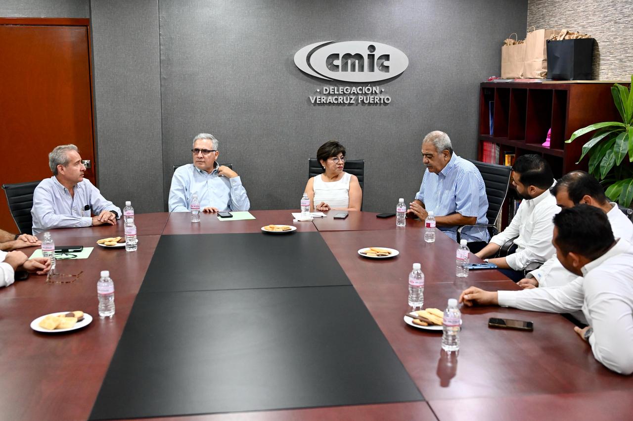 CMIC Veracruz Puerto fortalece vínculos de trabajo con Poder Legislativo Federal