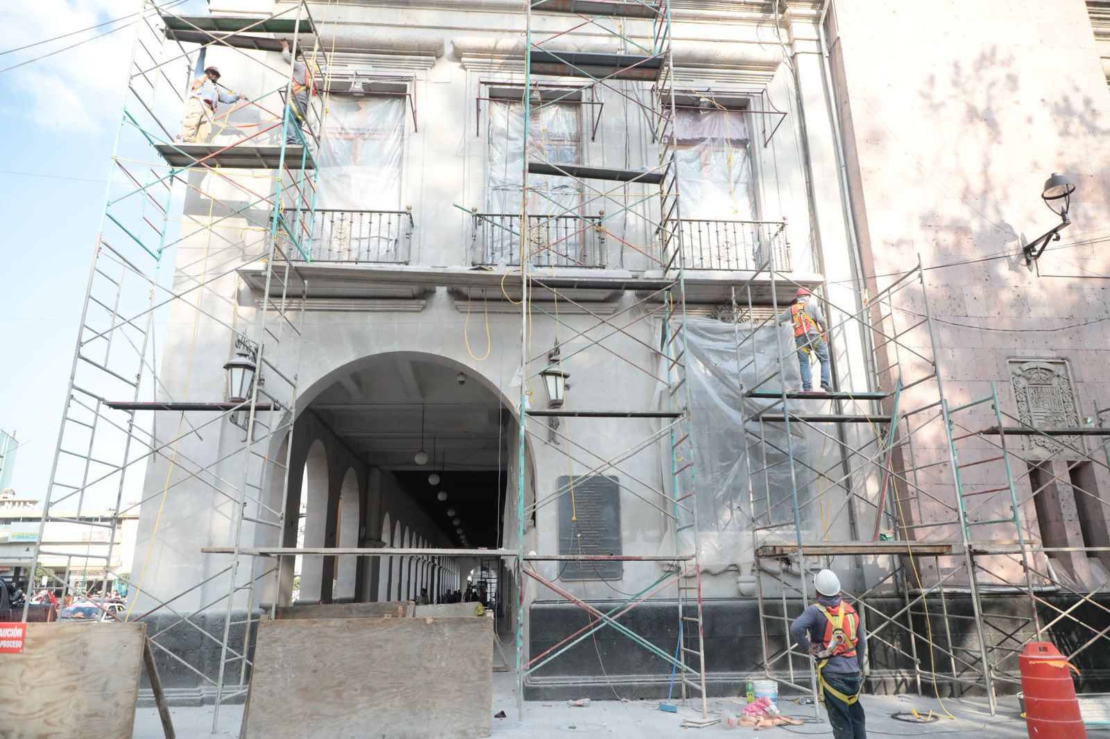 Rehabilitación del Palacio de Gobierno de Xalapa concluirá en tres meses: Rocío Nahle