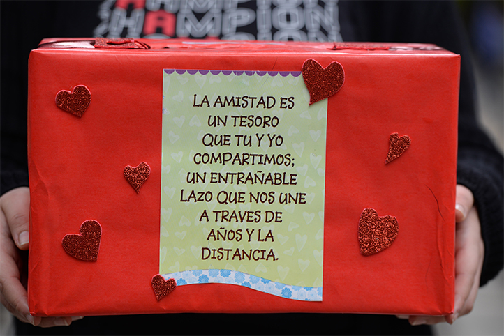 Estudiantes de Historia implementaron el “Buzón de las palabras bonitas”