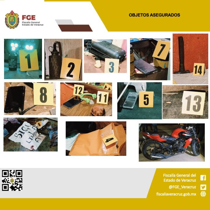Cateos en Coatzacoalcos y Tantoyuca: aseguran armas, granadas y presunta evidencia delictiva