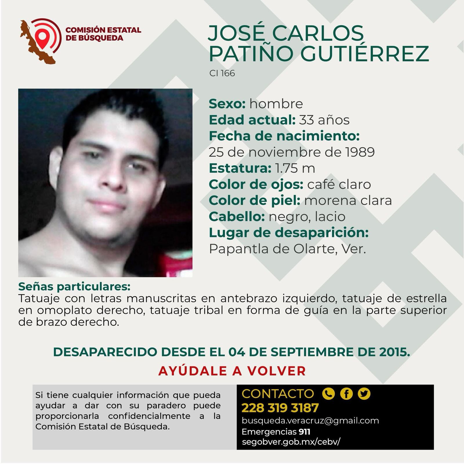 Detienen a empleado del Ayuntamiento de Alto Lucero por el probable delito de desaparición forzada