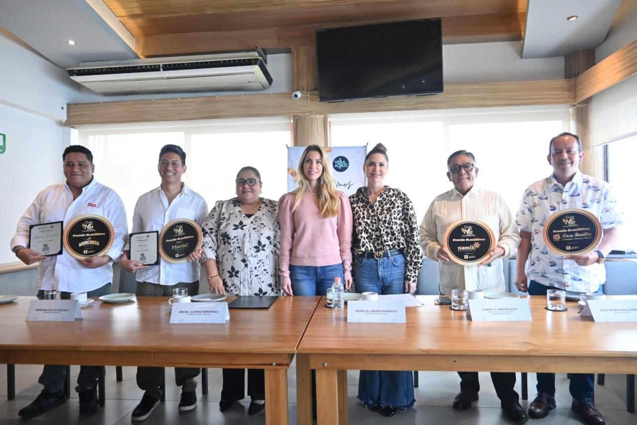 Es un gran orgullo que 4 restaurantes veracruzanos sean reconocidos en la Guía México Gastronómico 2025: Paty Lobeira