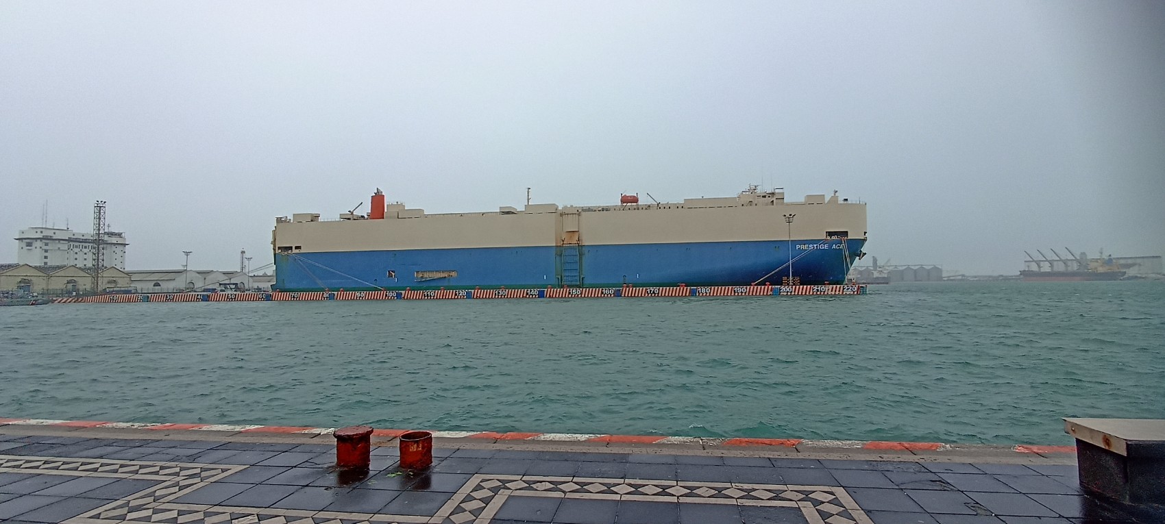 Disminuye movimiento de carga en un 15.4% en el puerto de Veracruz por incertidumbre de políticas estadounidenses
