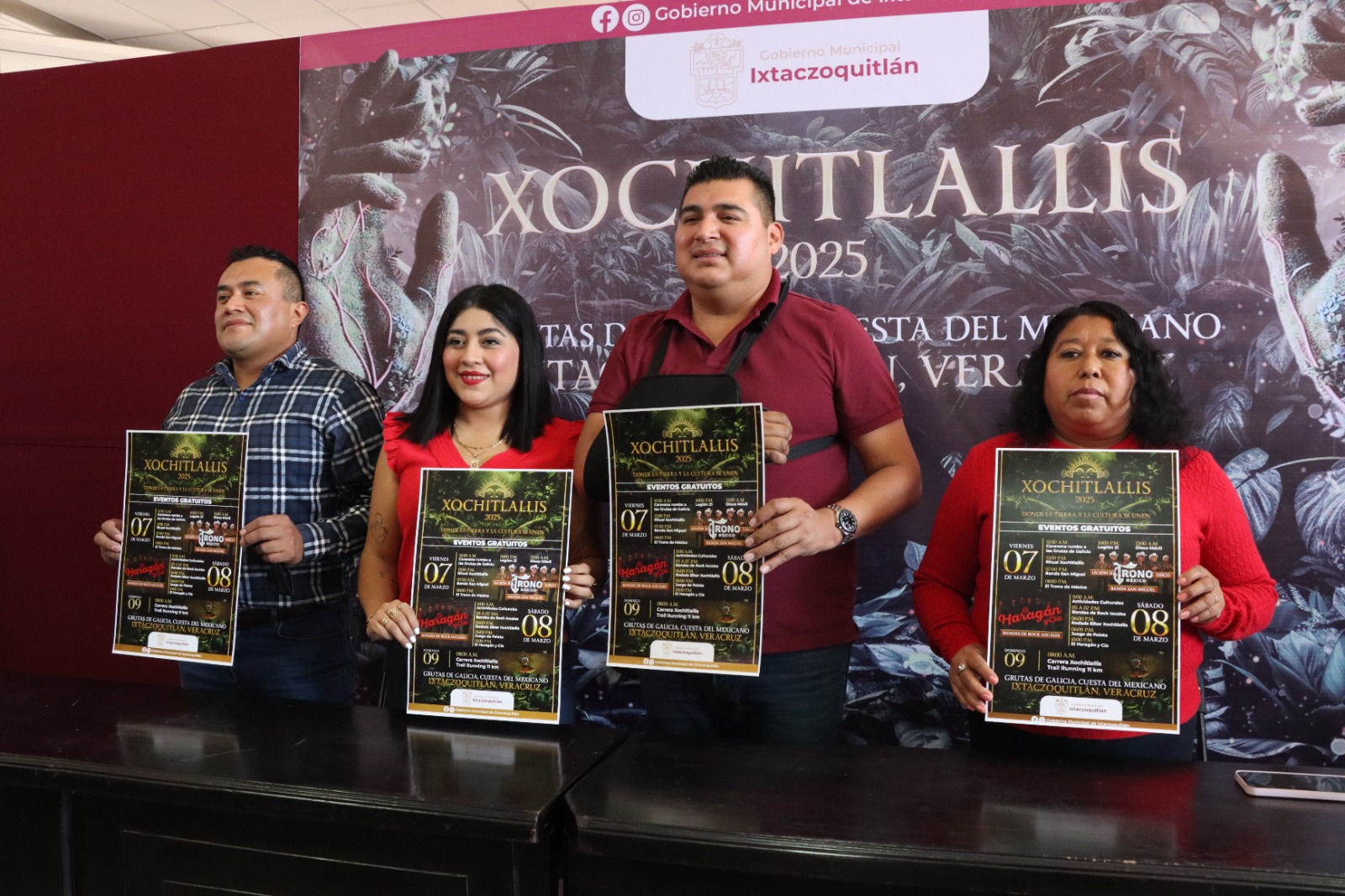 Festival Xochitlallis 2025 en Ixtaczoquitlán: cartelera y actividades