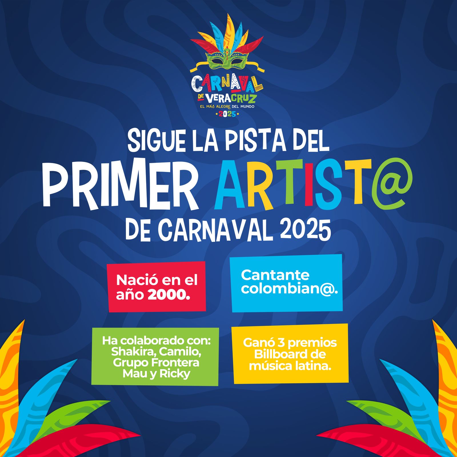 ¿Quién será el artista sorpresa del Carnaval de Veracruz 2025? Esto dijo la alcaldesa