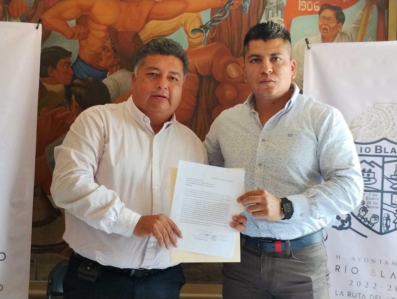 Tesorero de Río Blanco renuncia al cargo para enfocarse de lleno a promotor de la 4T