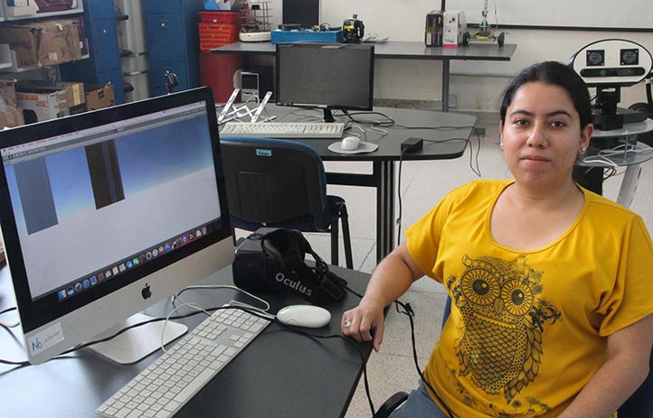 Estudiante de posgrado genera modelado 3D del centro histórico de Xalapa