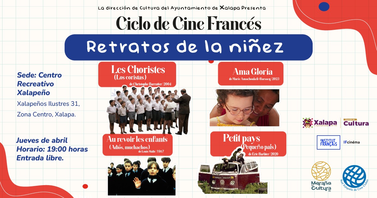 Retratos de la niñez, ciclo en Xalapa a través del cine francés