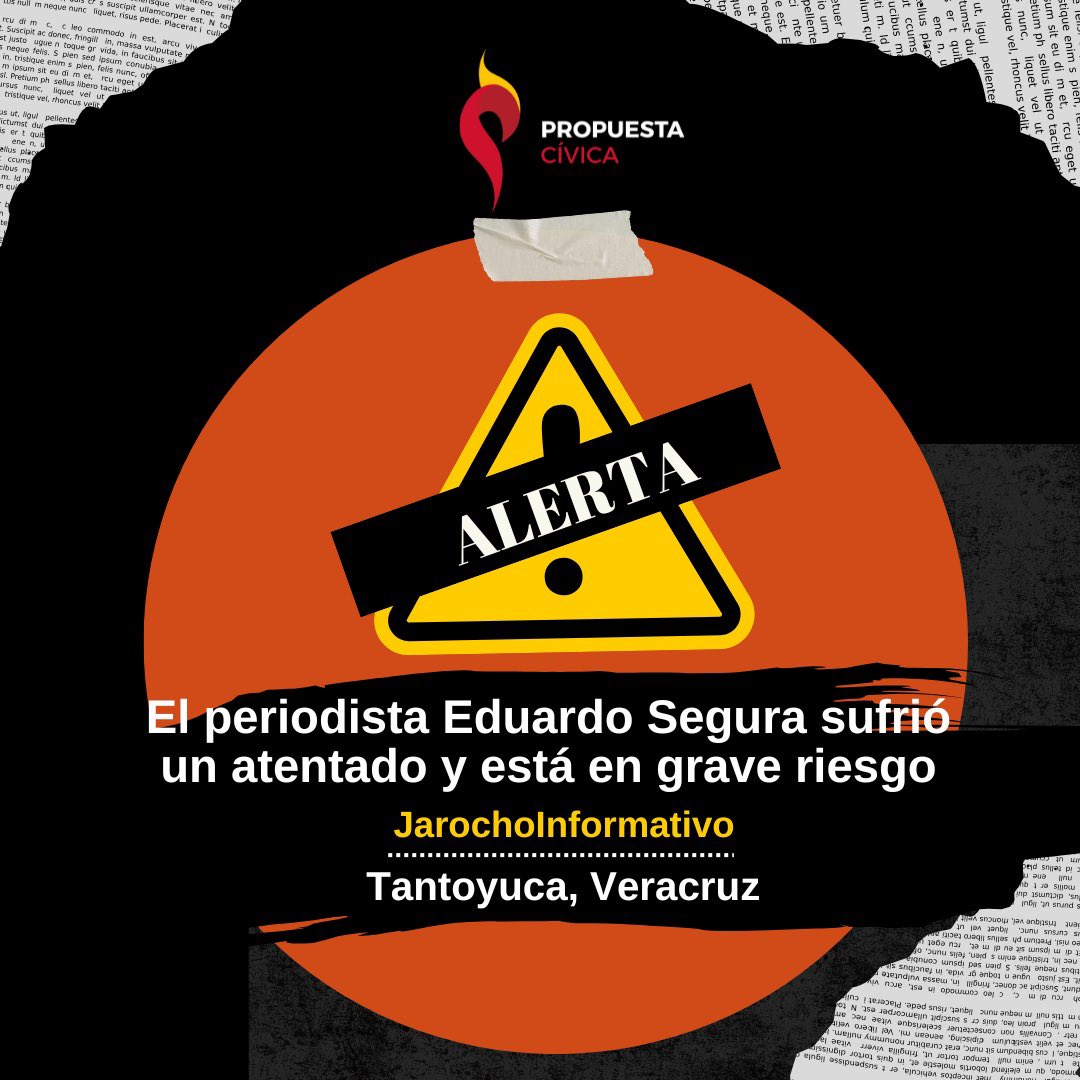 Piden al Mecanismo de Protección Federal bride seguridad al periodista Eduardo Segura tras quema de su vehículo