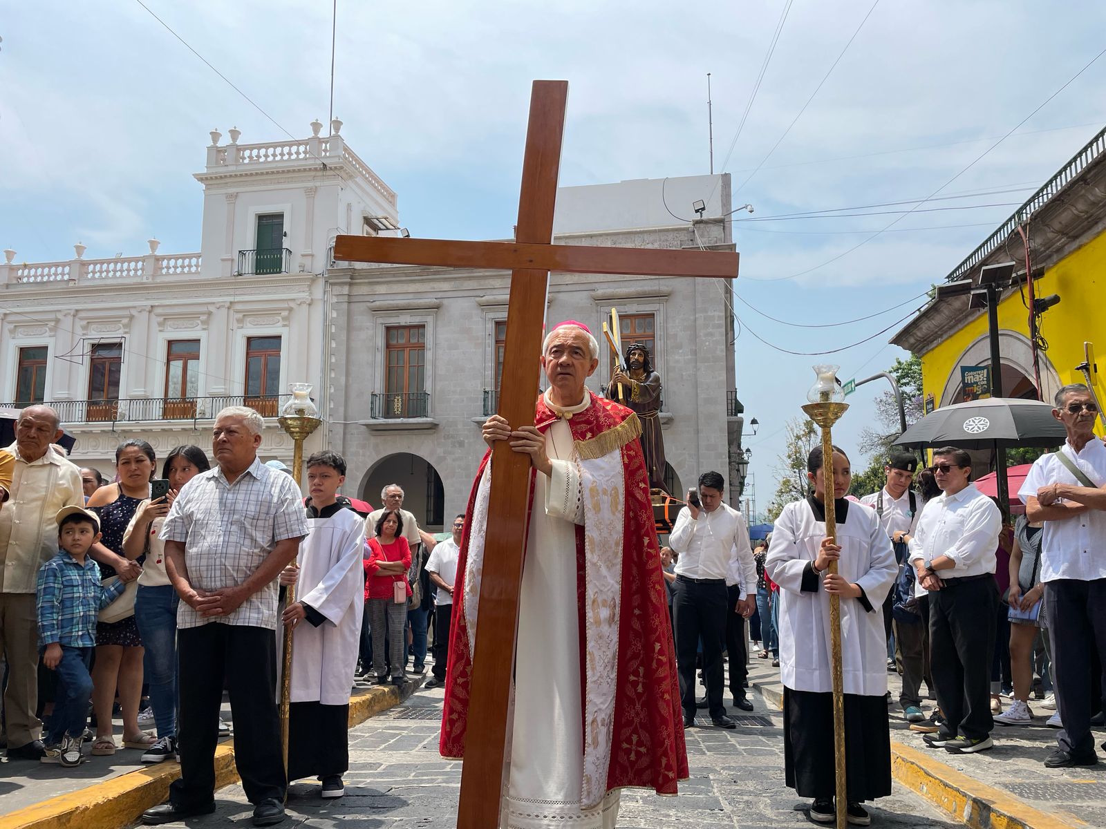 Pasión y muerte de Jesús en el centro histórico de Xalapa