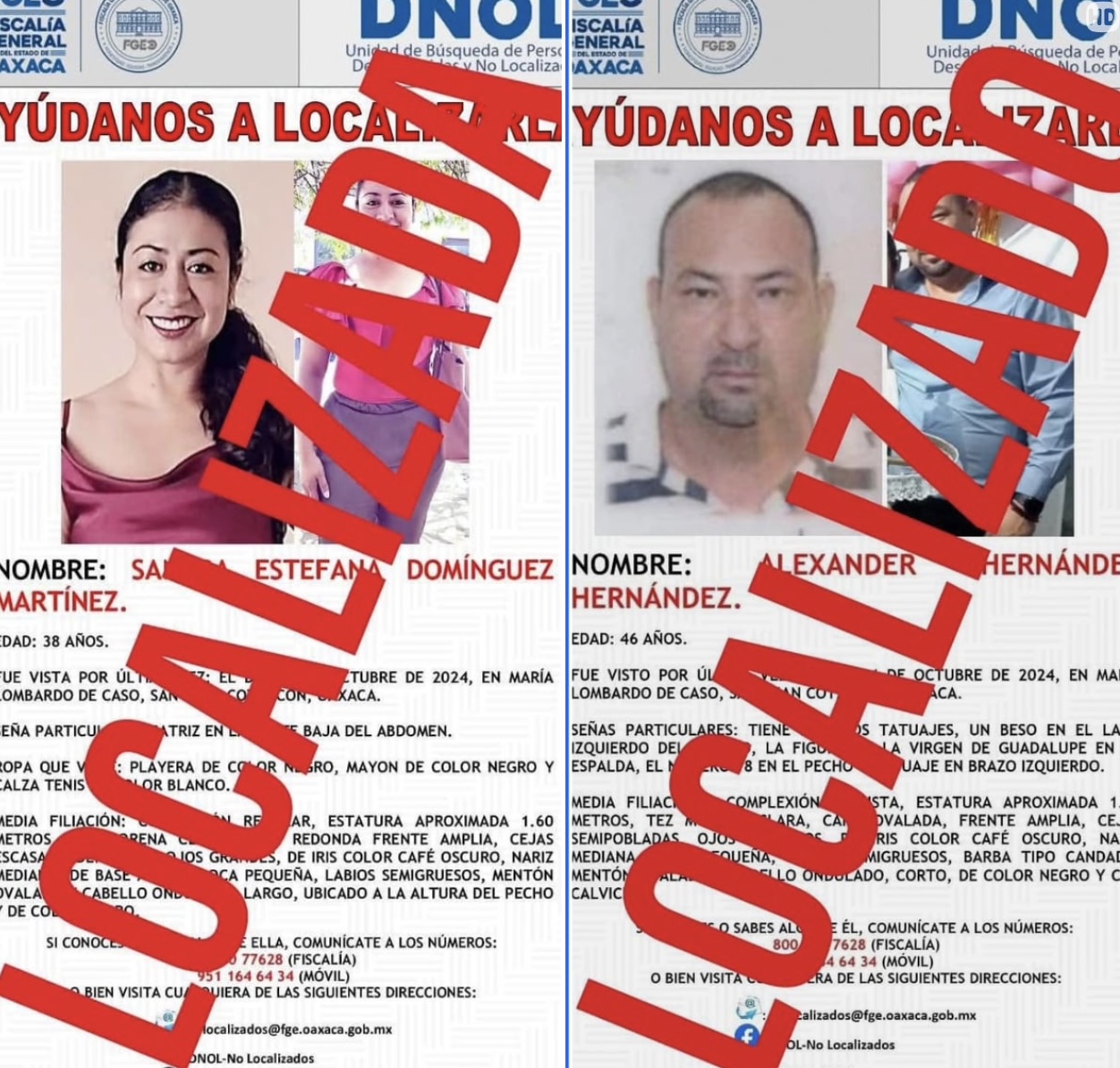 Hallan sin vida a la activista Sandra Domínguez y a su esposo en Veracruz; estaban desaparecidos desde octubre de 2024