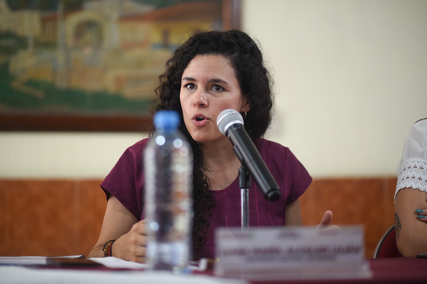 Luisa María Alcalde, niega denuncias por venta de candidaturas en Morena