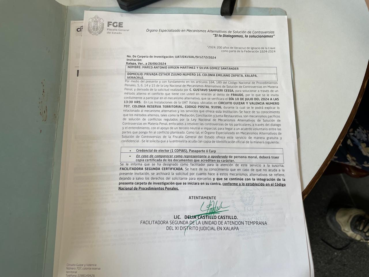 Jubilados denuncian a candidato a magistrado por presunto fraude en la venta de una casa