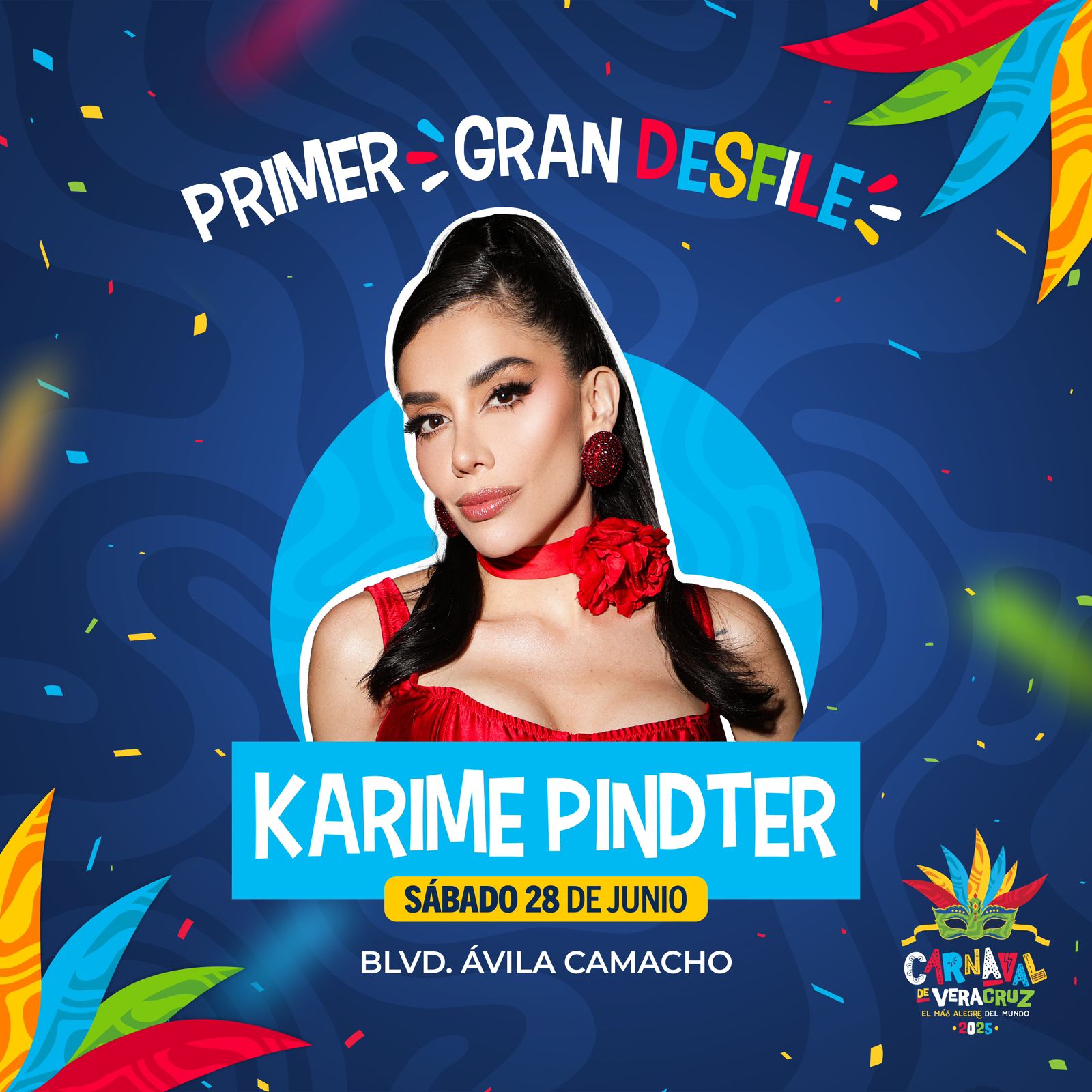 ¿Qué artistas se presentarán en los conciertos masivos del Carnaval de Veracruz 2025?