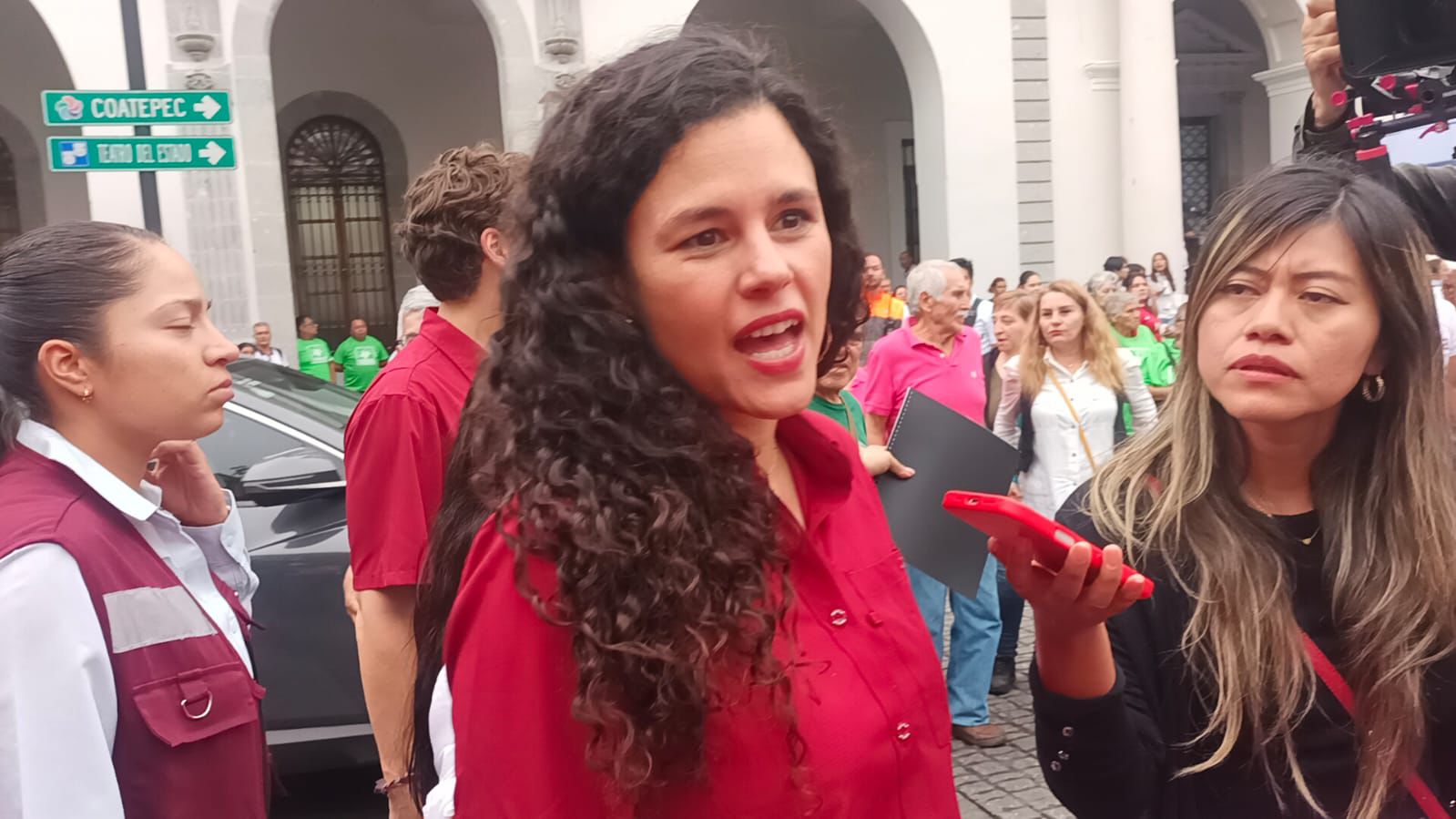Luisa María Alcalde niega ruptura con liderazgos del PVEM