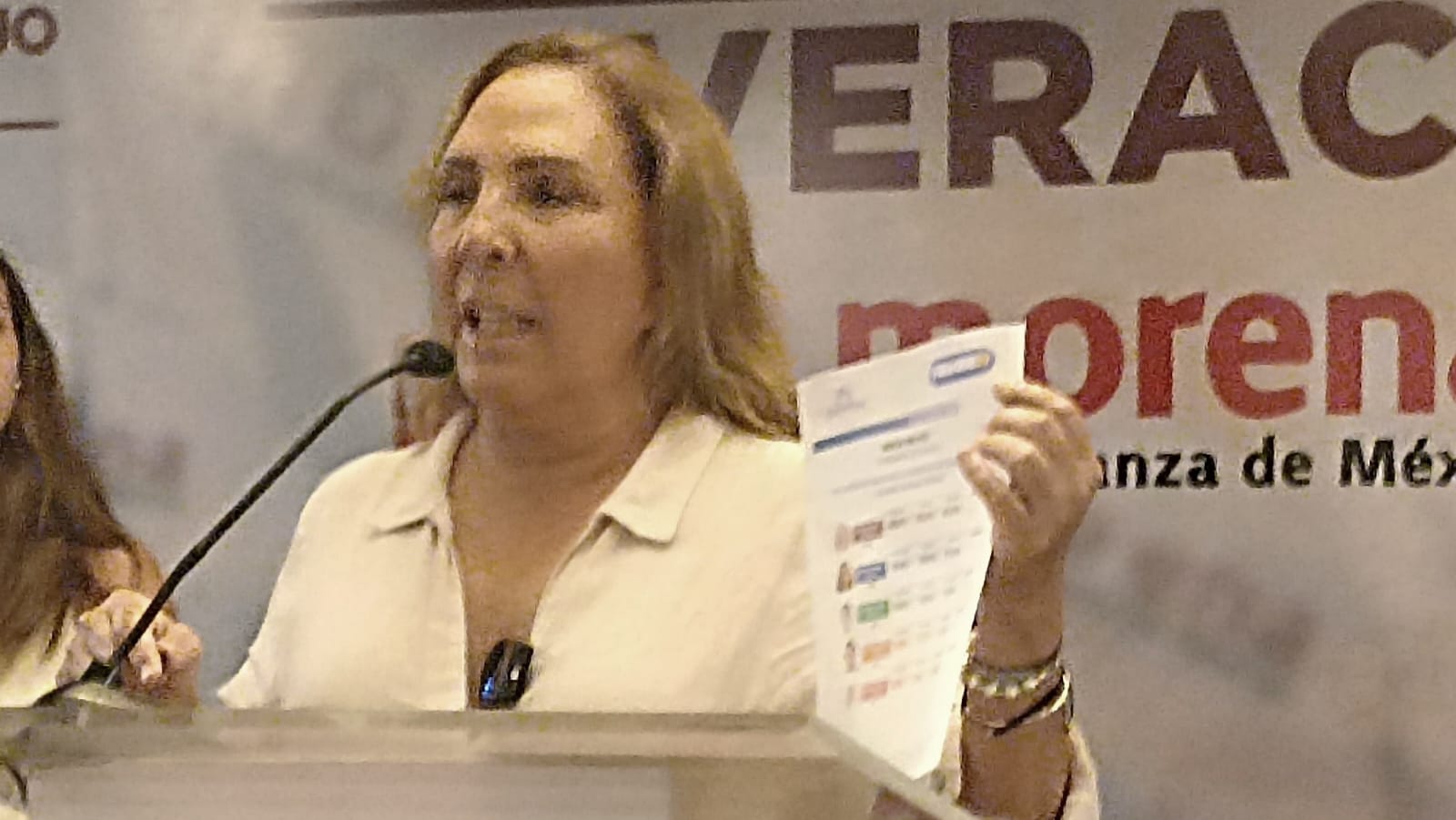 Bertha Ahued exige el conteo voto por voto al consejo municipal de Boca del Río