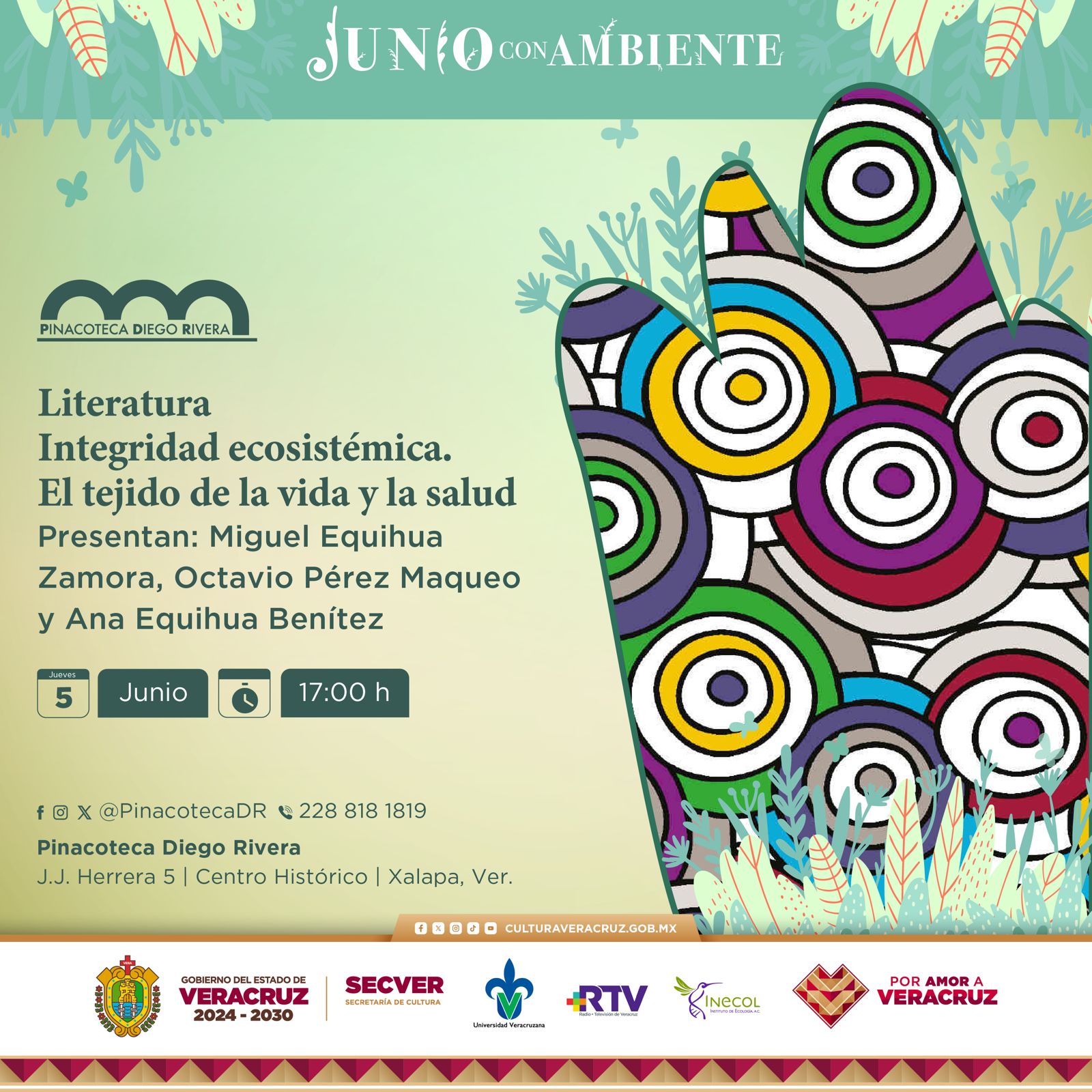 Junio con Ambiente: arte, ciencia y literatura para reflexionar sobre la naturaleza en Xalapa