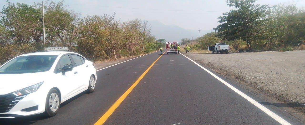 SICT concluye la repavimentación en la carretera Poza Rica-Veracruz, tramo Nautla-Cardel