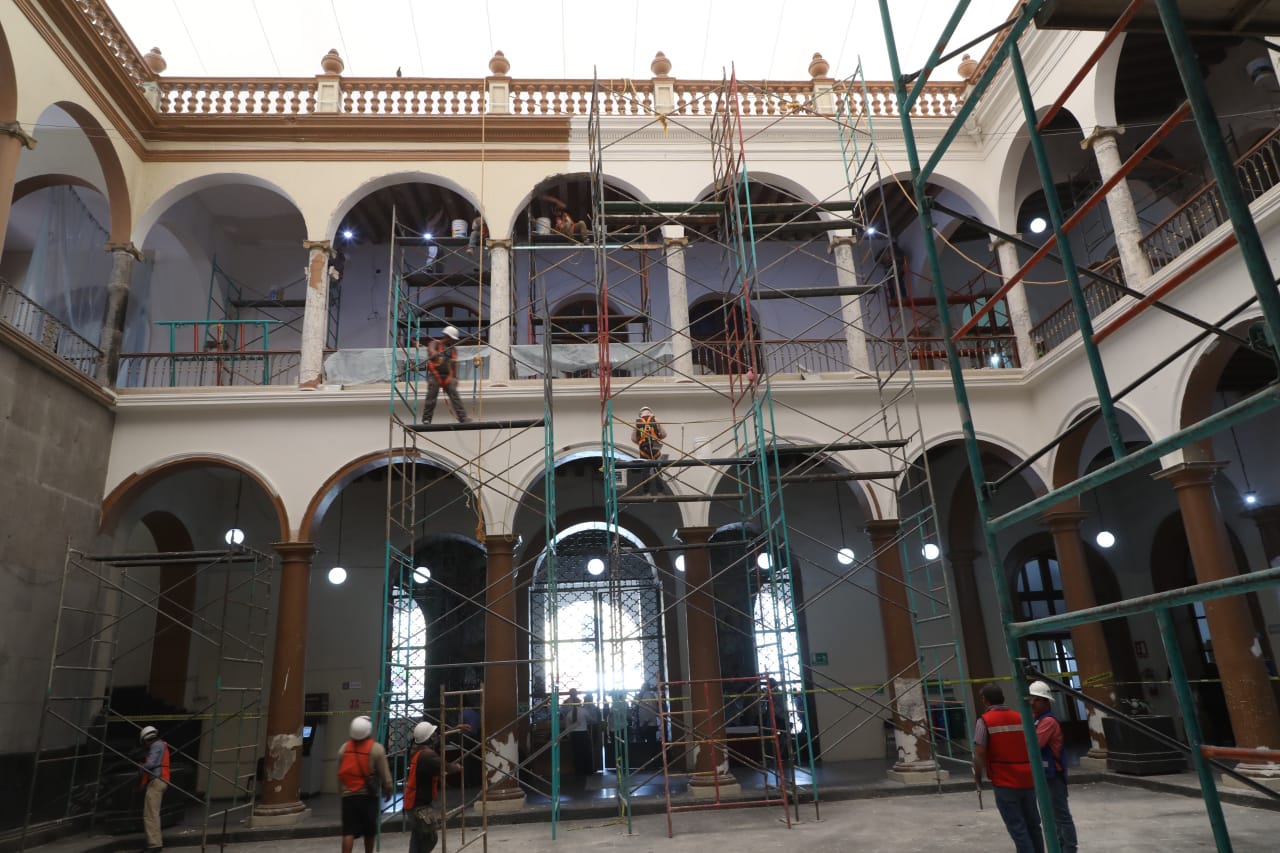 Cae trabajador del Palacio de Gobierno en Xalapa