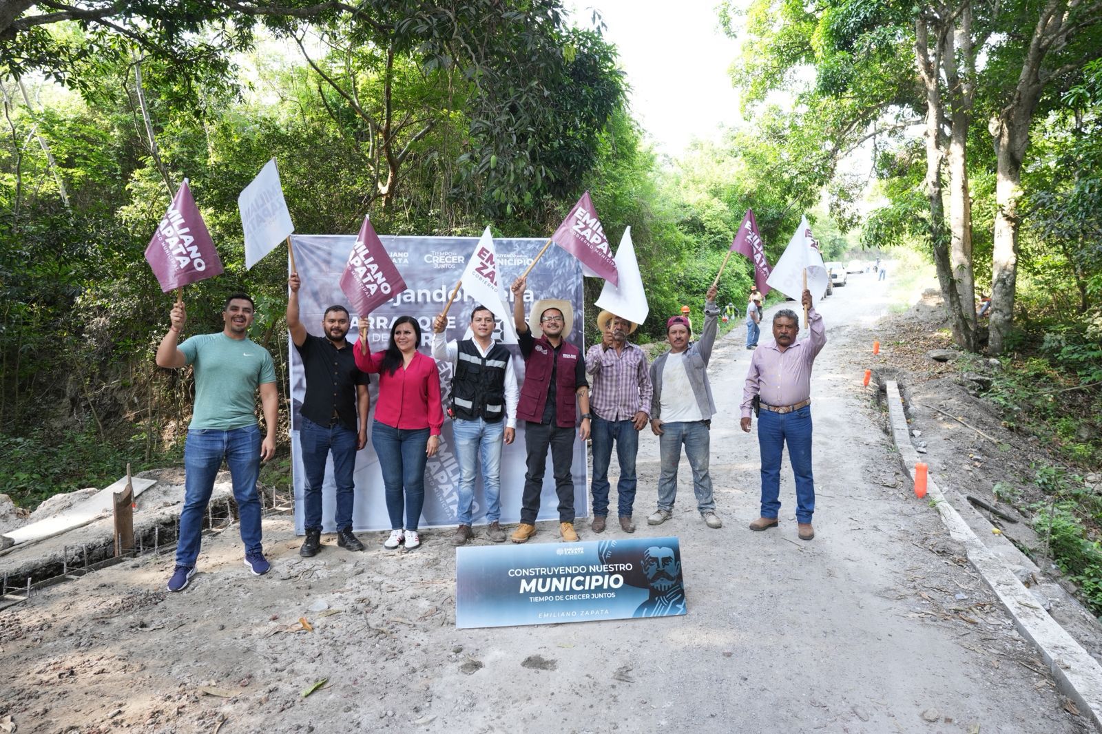 Inicia Ayuntamiento de Emiliano Zapata cuarta etapa del Camino de La Olla