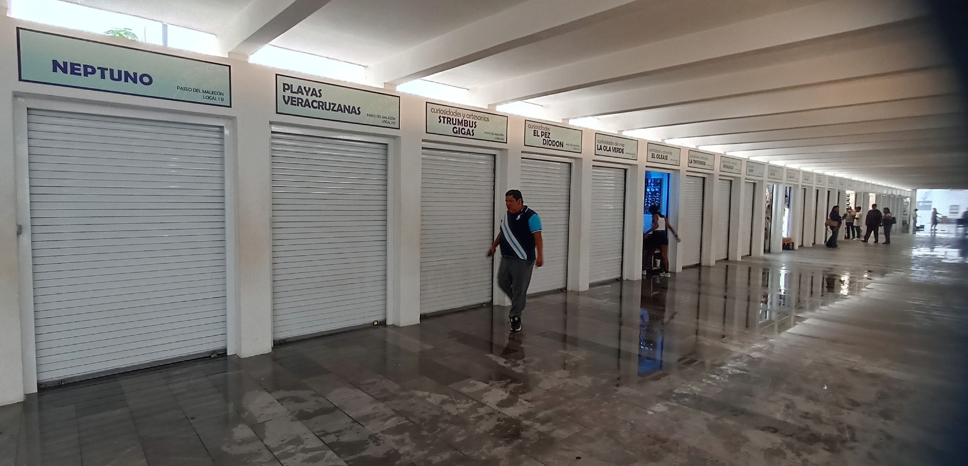 Inician censo de las fallas en el mercado de artesanías de Veracruz