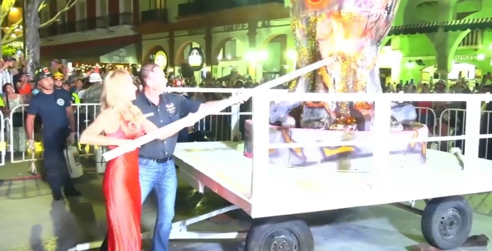 Con la quema del malhumor inicia el Carnaval de Veracruz 2025