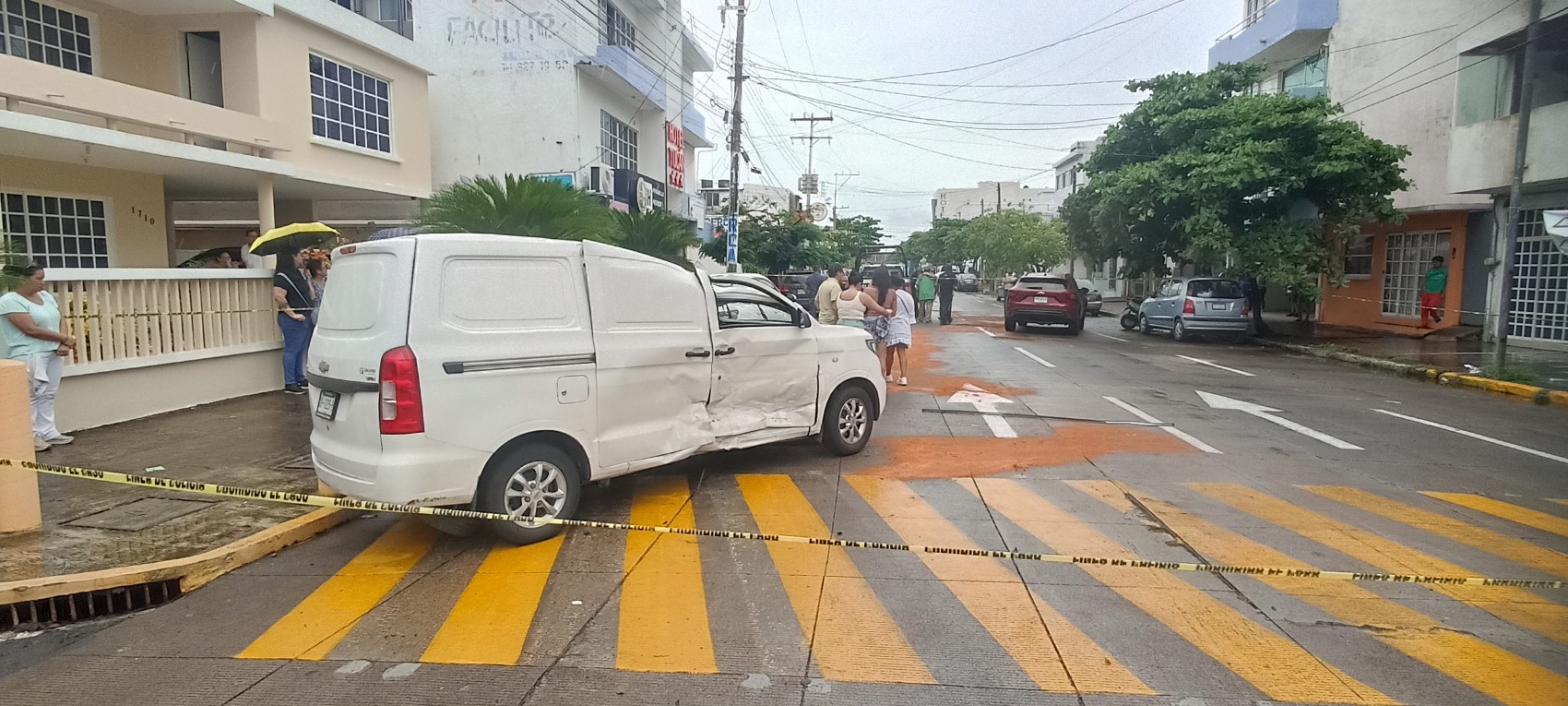 Fatal accidente se registra en la ciudad de Veracruz este domingo de carnaval