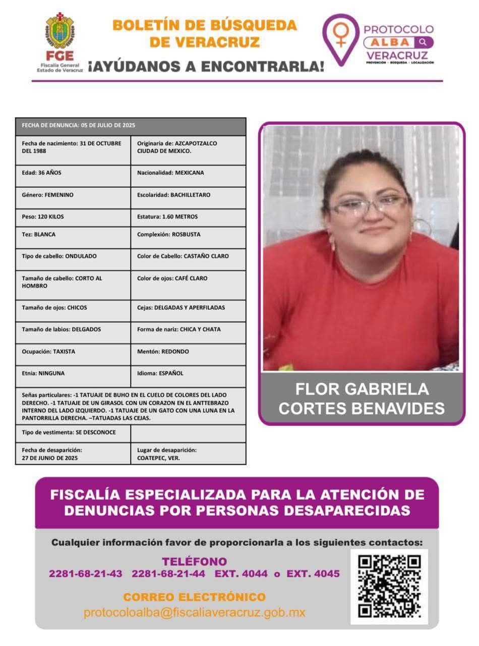 Mujer taxista reportada desaparecida es localizada sin vida en Emiliano Zapata