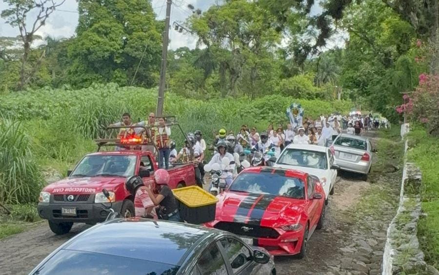 Despiden a Alfredo Crespo Flores, joven rescatista fallecido en accidente en Fortín