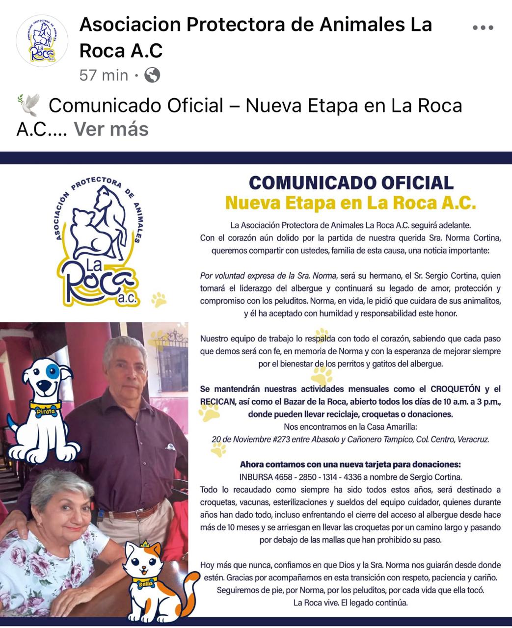 Albergue La Roca continuará operaciones tras fallecimiento de su fundadora, Norma Cortina