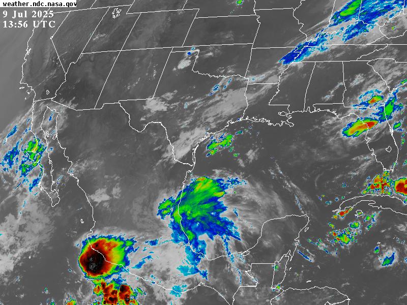 Miércoles de lluvia y ambiente templado en norte y centro de Veracruz