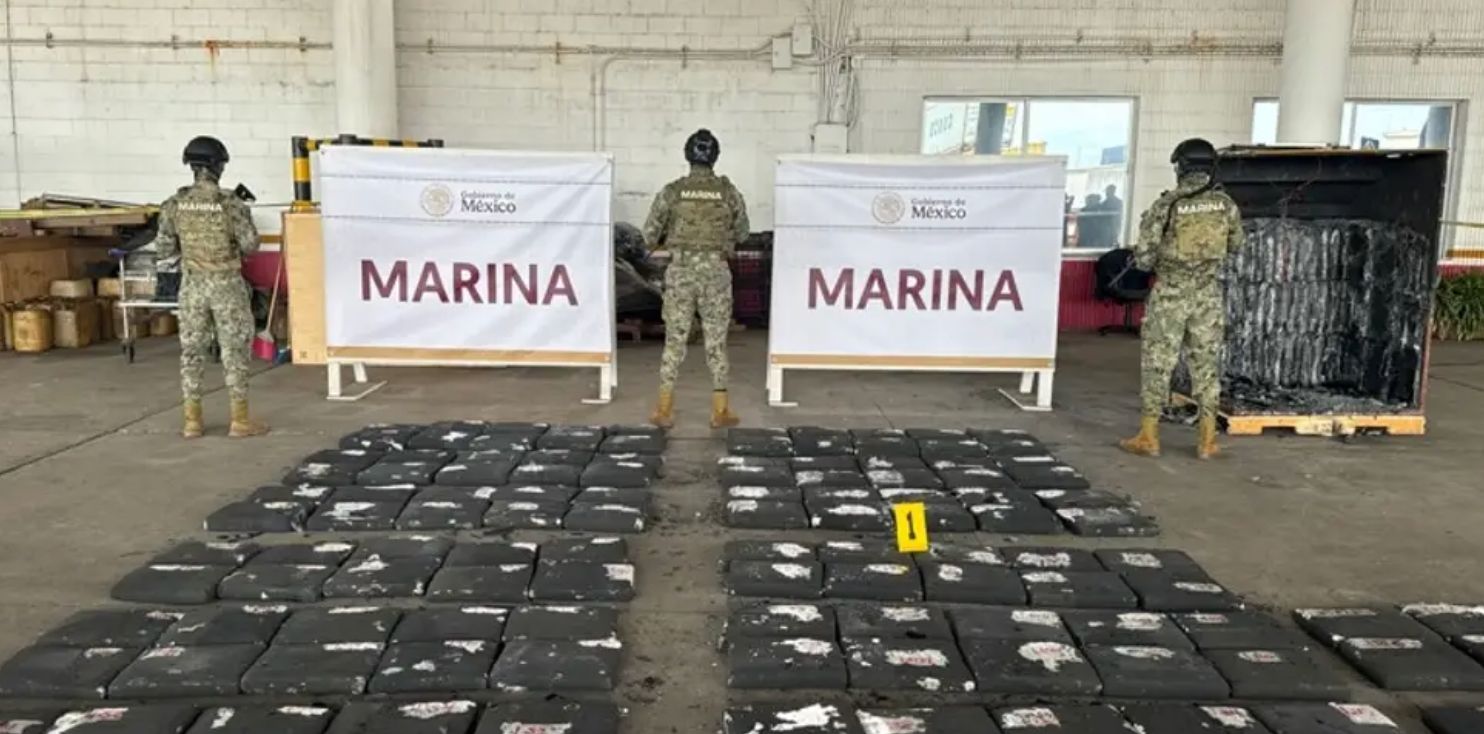 Aseguran 346 kilos de marihuana en puerto de Veracruz durante inspección de rutina
