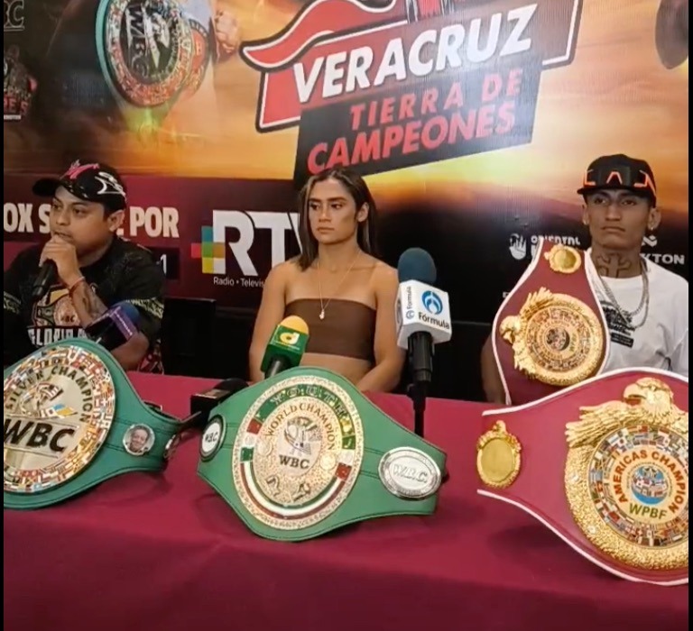 Presentan magna función de box Veracruz, Tierra de Campeones