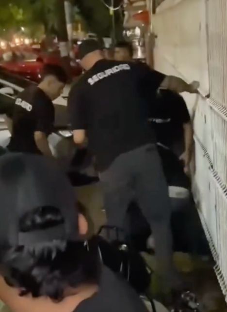 Denuncian golpiza a pareja joven a manos de guardias de seguridad en antro de Veracruz