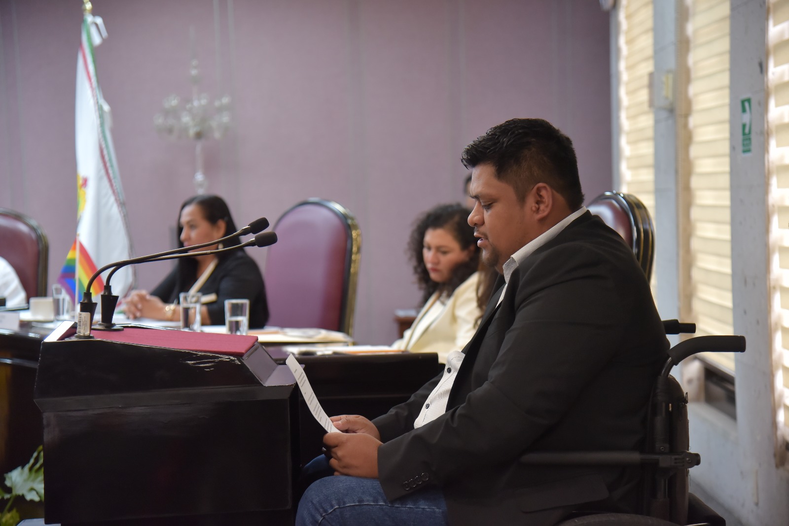 Exhorta diputado a fortalecer la inclusión laboral de personas con discapacidad