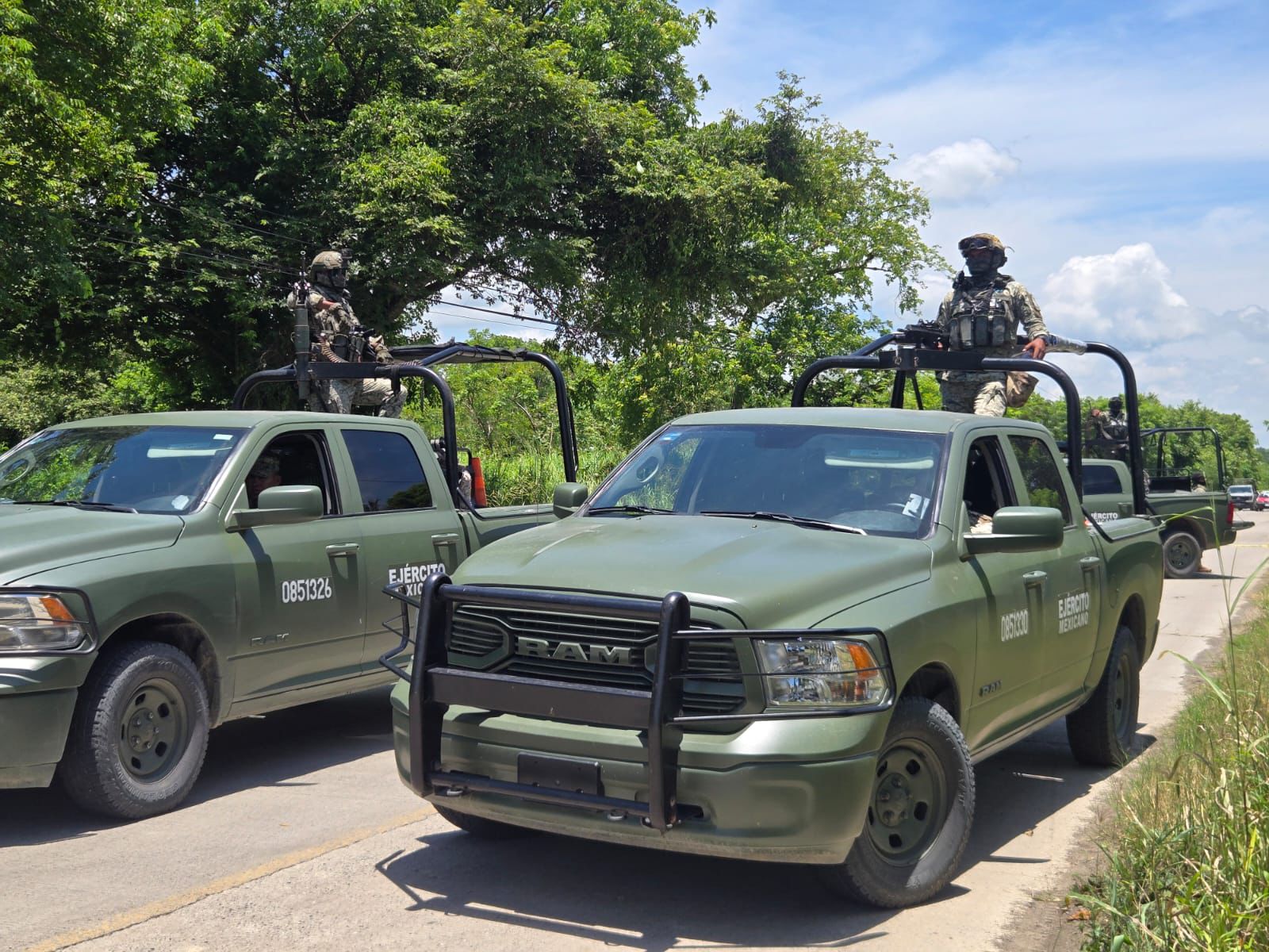 Atacan a balazos taxi sobre la carretera Tuxpan-Cazones