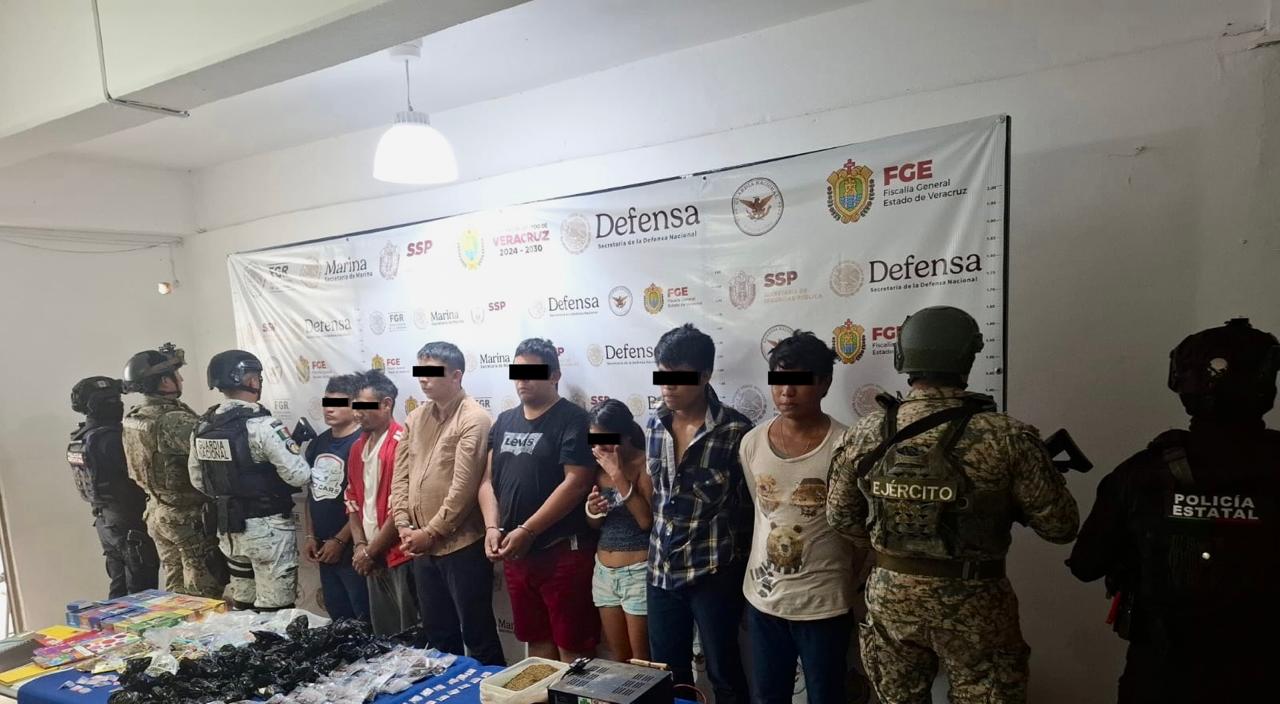 Caen dos jefes y cinco integrantes de grupo criminal que operaban en la zona sur