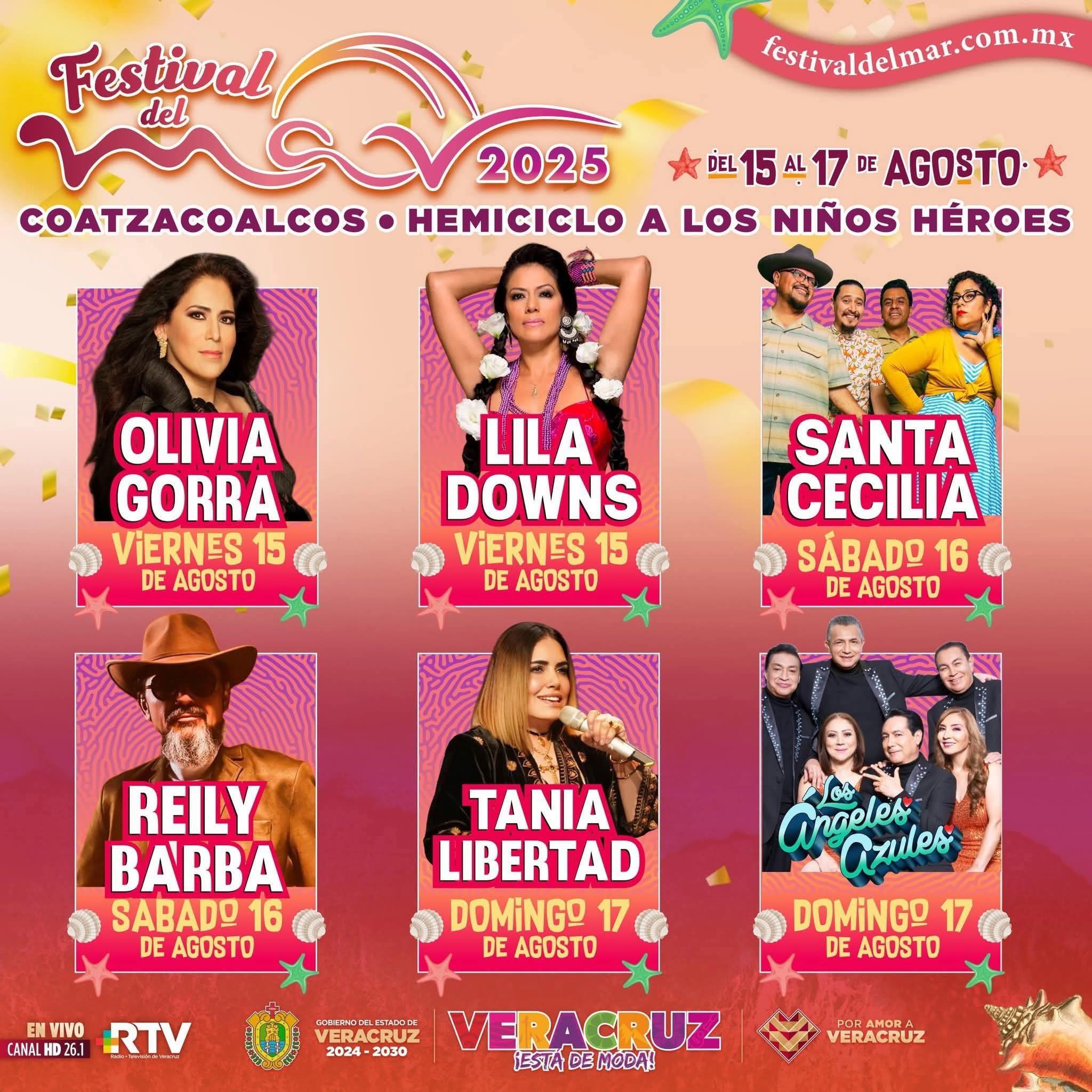 El Festival del mar Coatzacoalcos 2025 reactivará la zona sur: Rocío Nahle