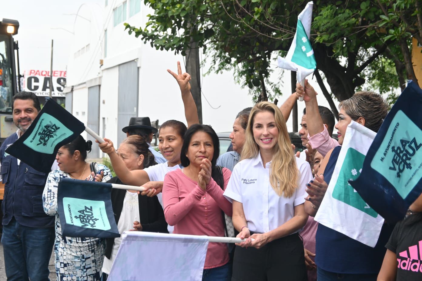Inicia la rehabilitación de la calle Playa Boca Andrea en la colonia Playa Linda