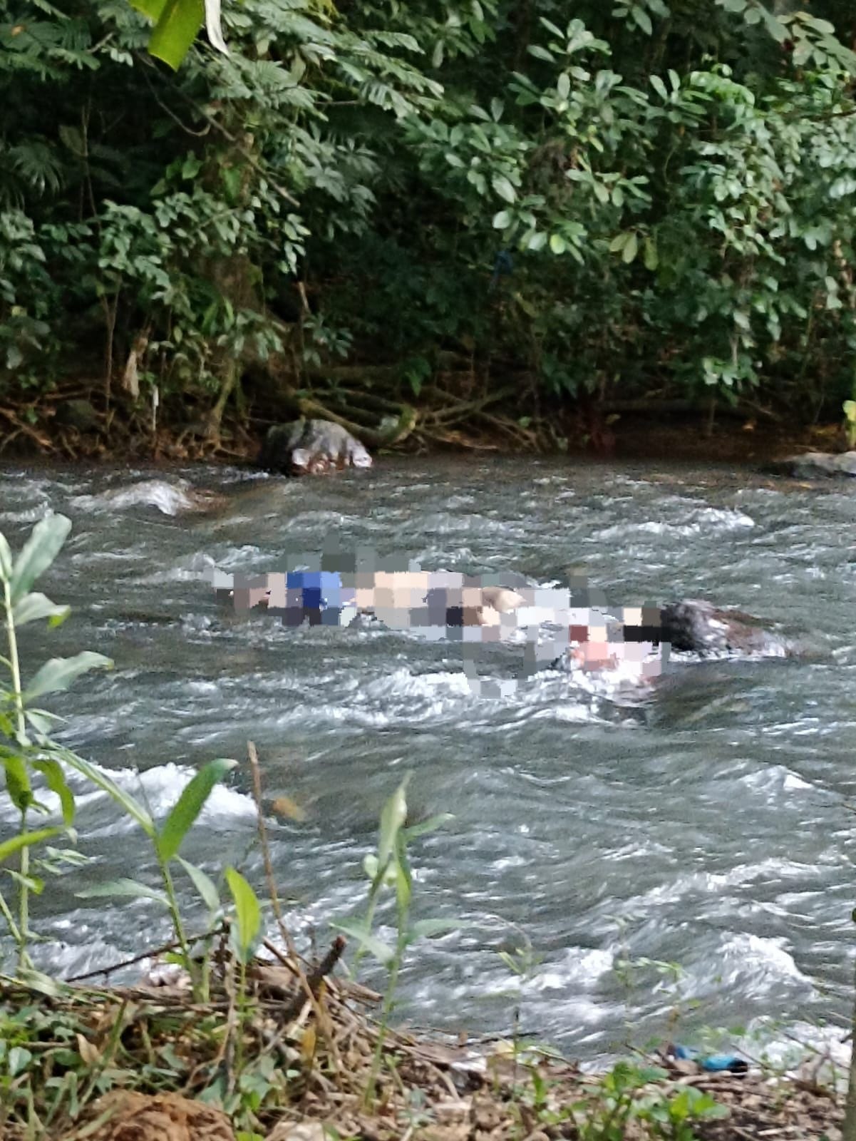 Encuentran el cuerpo de un profesor en el río Motzorongo, Tezonapa