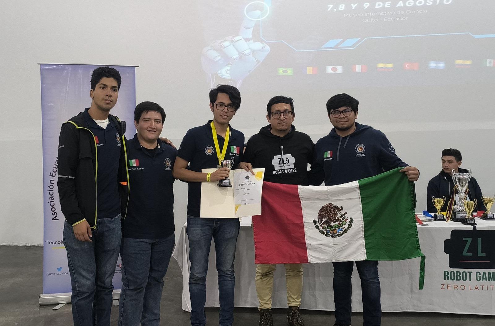 Estudiantes de Poza Rica ganan en Ecuador y obtienen acreditaciones para competencias en Japón y Rumania