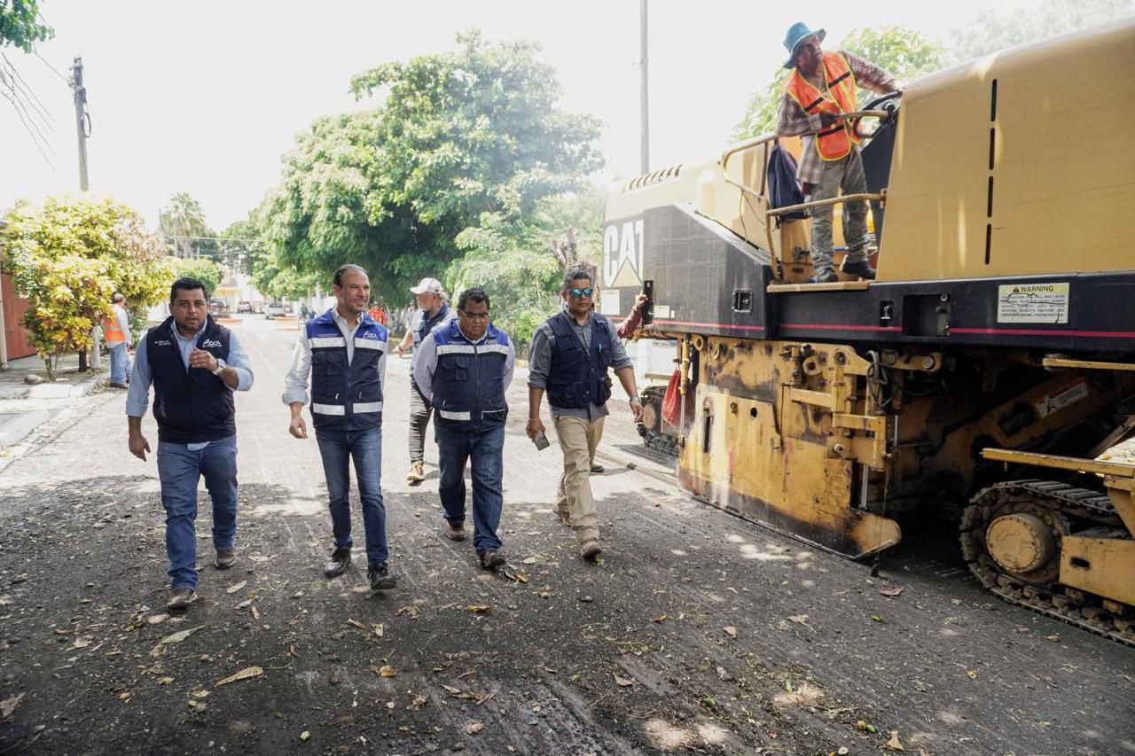 Alcalde Juan Manuel Unánue sigue realizando obras a lo largo y ancho de Boca del Río