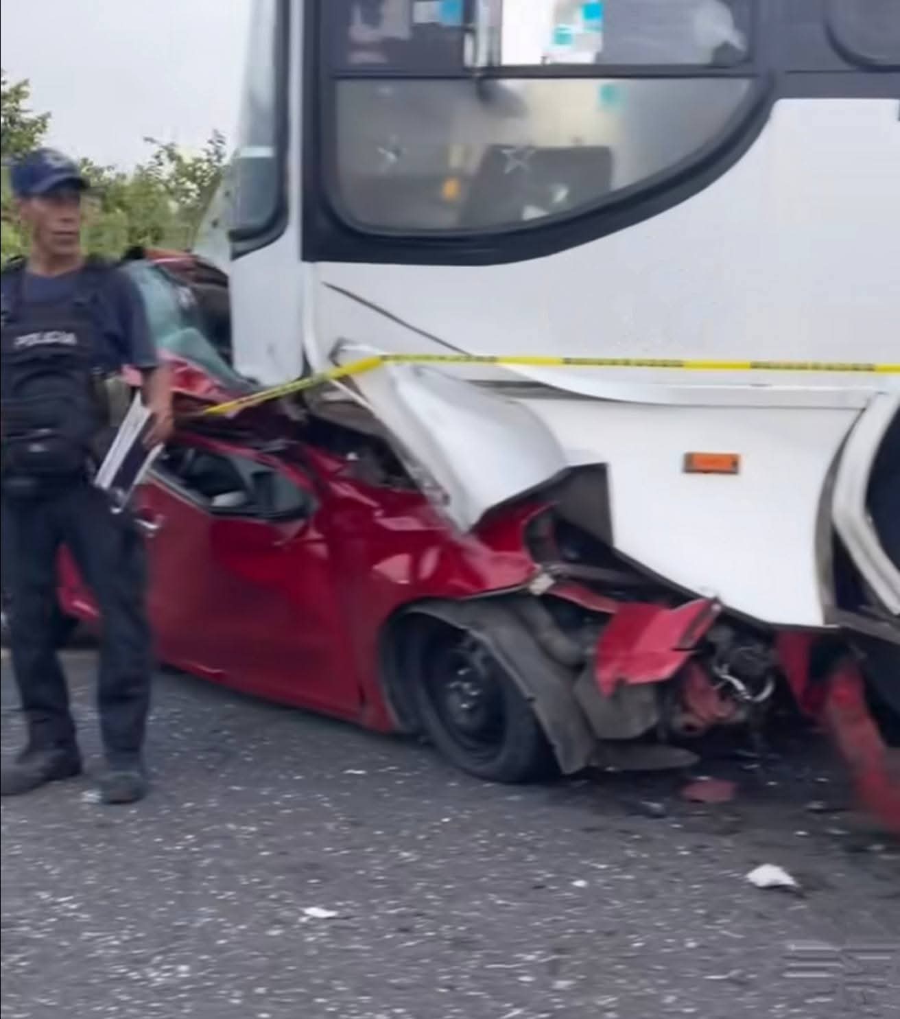 Se registra trágico accidente en el tramo Alvarado-Arbolillo, mueren 3 menores y 2 adultos