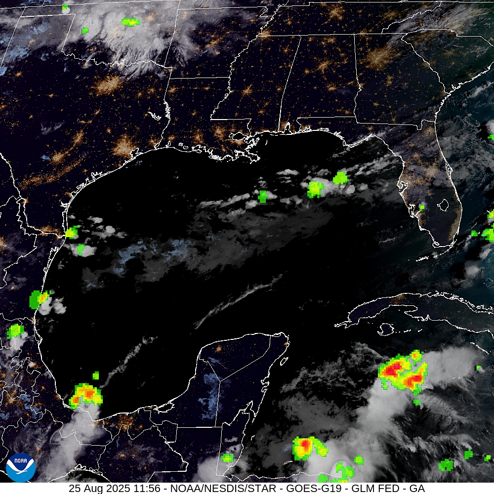 Lluvia en centro y sur de Veracruz para este lunes