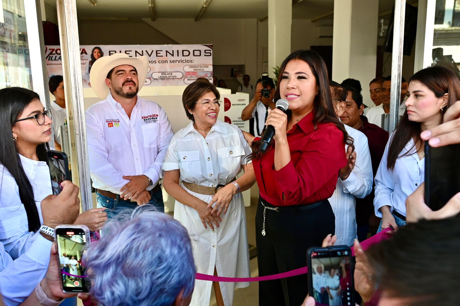 Destaca Rosa María labor de gestión de Zoraya Villacis como diputada federal